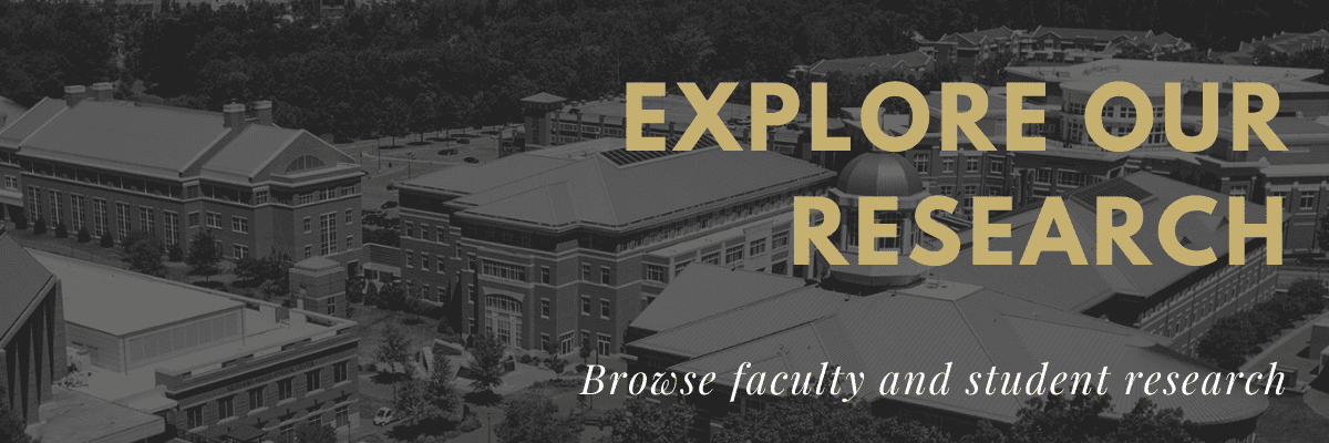 Explore our Research - Browse faculty and student research